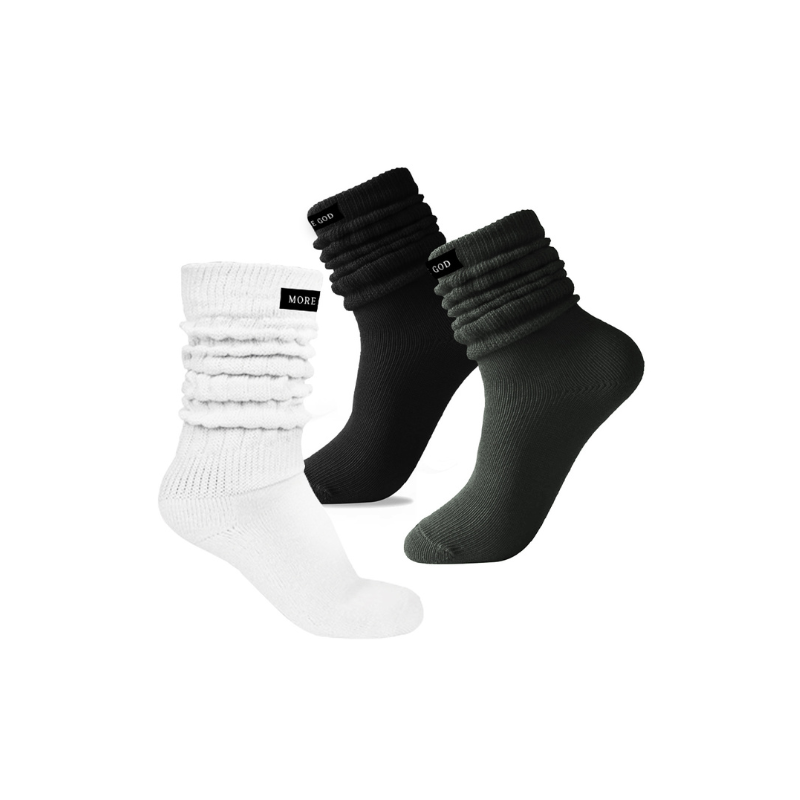 More God Slouch Socks 3 Pack - Variety