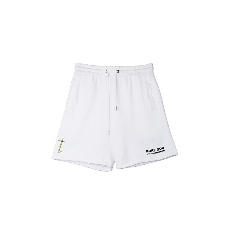 Logo Summer Shorts - White