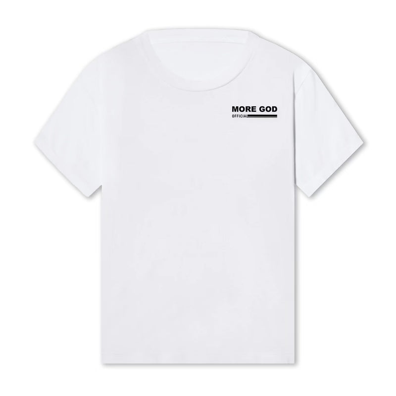 Need More God T-shirt - White